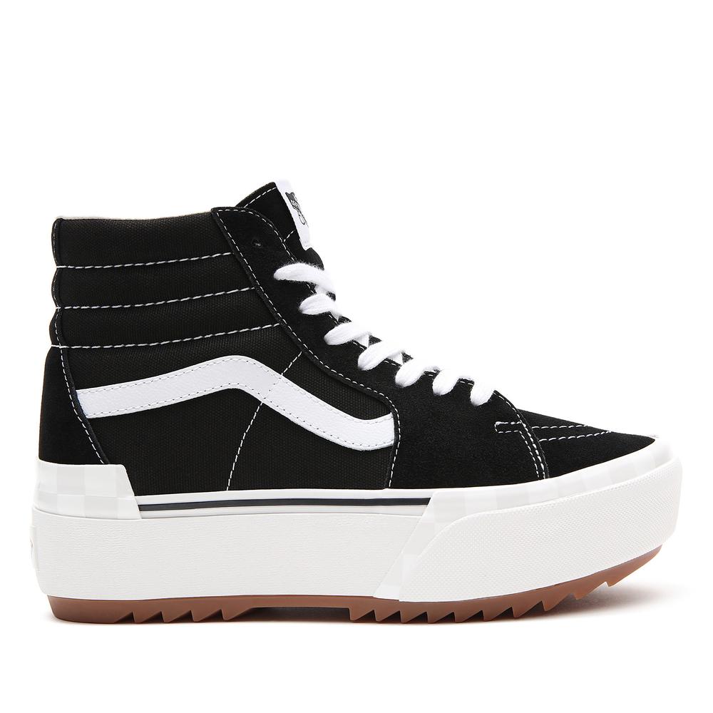 Topánky Vans Sk8-Hi Stacked VN0A4BTW5ZN1 - čierne