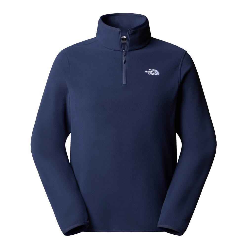 Blúza pánske The North Face Glacier 1/4 Zip Fleece 0A8D0Q8K21 - tmavomodré