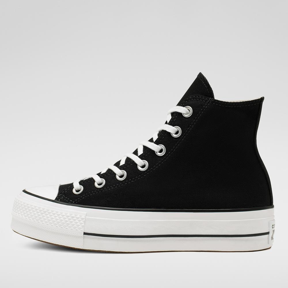 Topánky Converse Chuck Taylor All Star Lift Platform Canvas 560845C - čierne