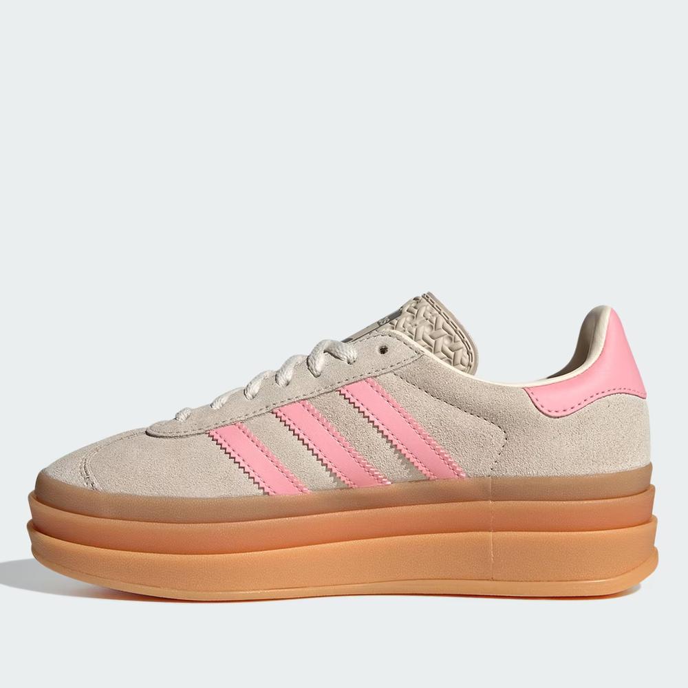 Topánky mládež adidas Originals Gazelle Bold J JQ7409 - béžové