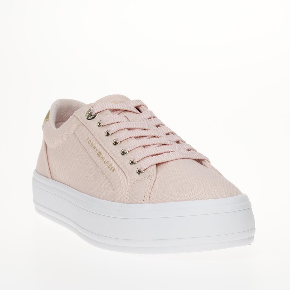 Topánky Tommy Hilfiger Essential Vulc Canvas FW0FW07682-TJQ - ružové