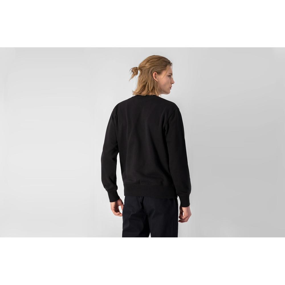 Blúza Champion Embroidered Script Logo Sweatshirt 217061-KK001 - čierne