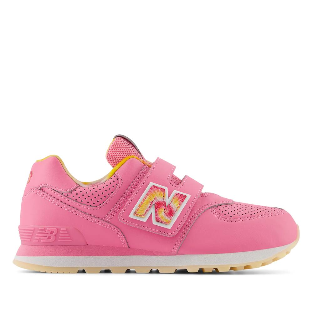 Detské topánky New Balance PV574KP - ružové
