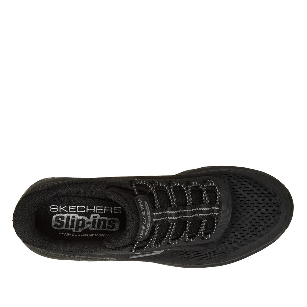 Pánske topánky Skechers Slip-ins: Glide-Step Sole - Glover Peak 237812BBK - čierne