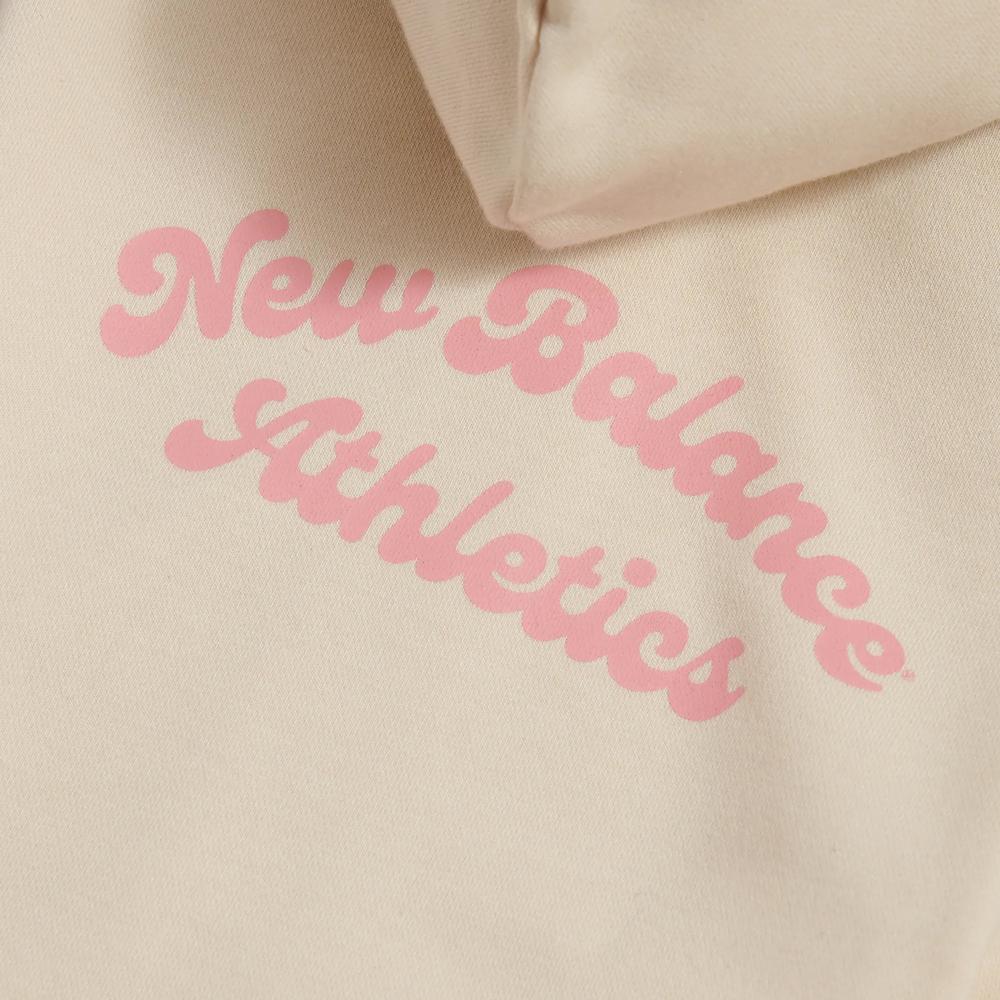 Dětské mikina New Balance YT61P93CLIN - béžové