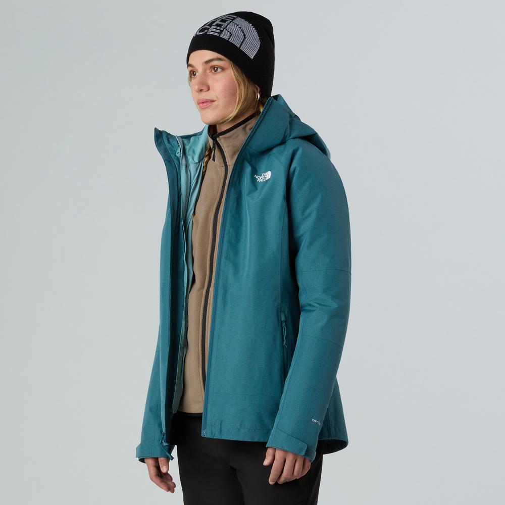 Dámská bunda The North Face Inlux Triclimate 0A8DZQFUK1 - modré