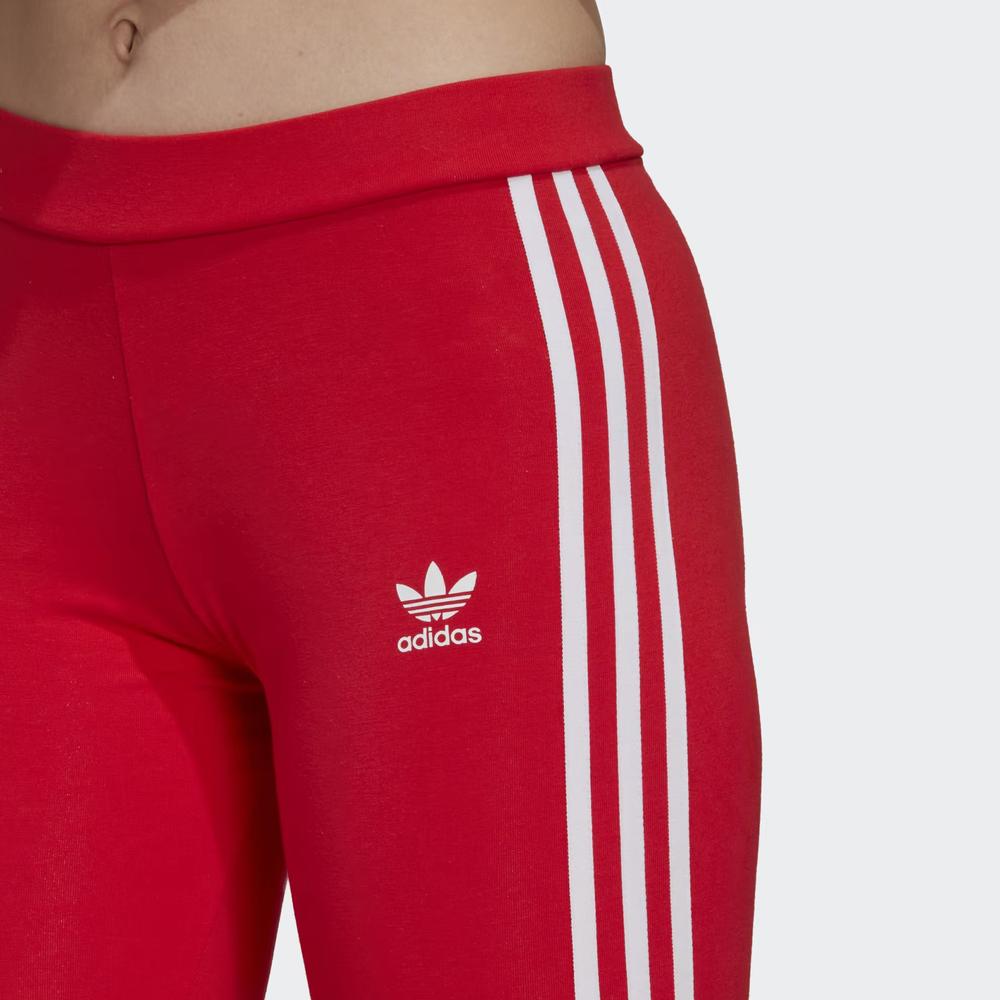 Legíny adidas Originals Adicolor Classics 3-Stripes Tights HD2348 - červené