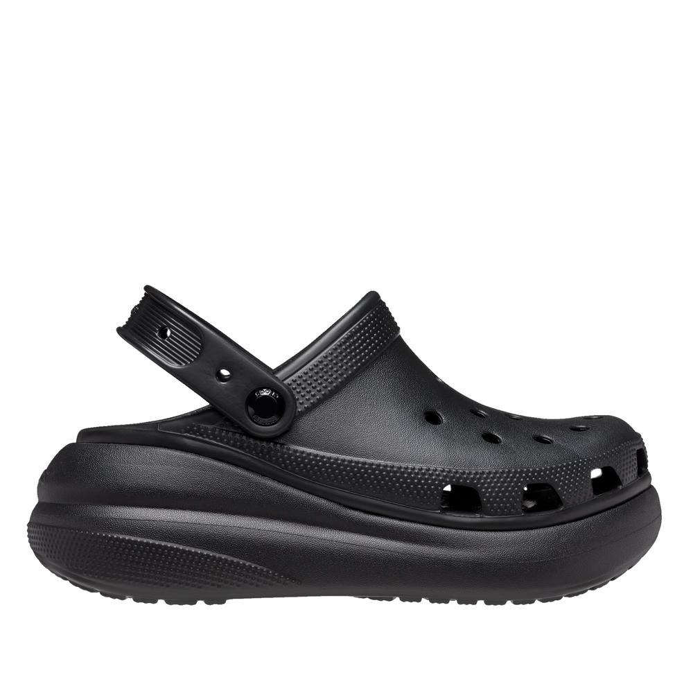 Klapky Crocs Classic Crush Clog 207521-001 - čierne