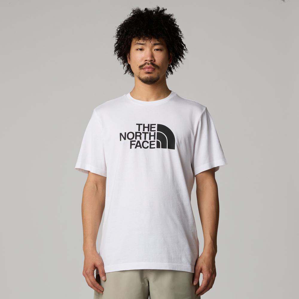 Tričko The North Face Easy 0A8A6CFN41 - biele