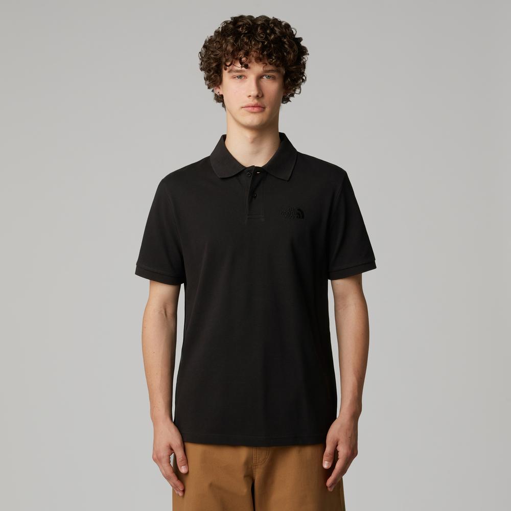 Mužský tričko The North Face Essential Regular Polo 0A8C1PJK31 - čierne