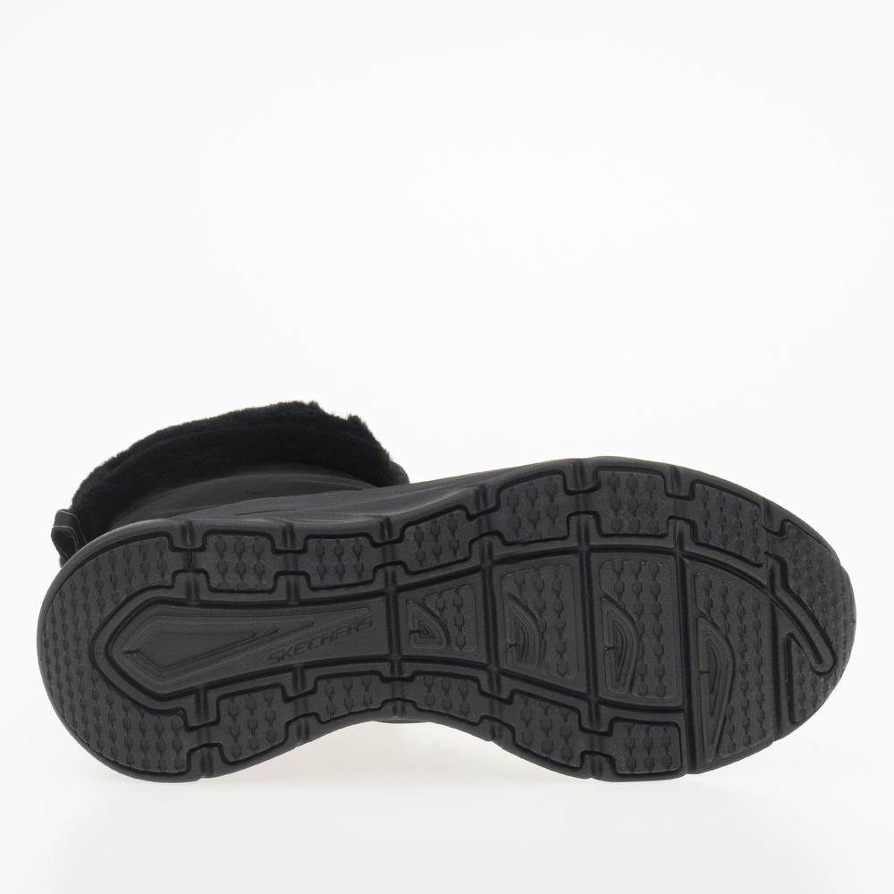 Topánky Skechers D'Lux Walker Winter Solstice 167388BBK - čierne