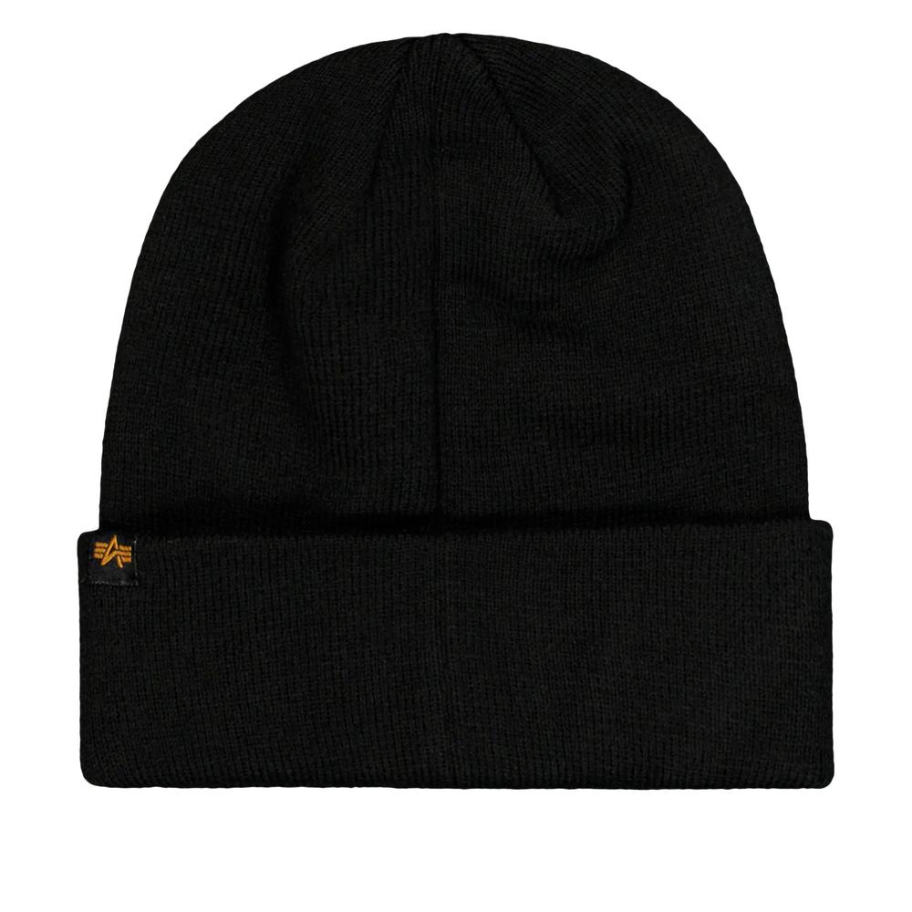 Čiapka Alpha Industries 3D Beanie 16891003 - čierne