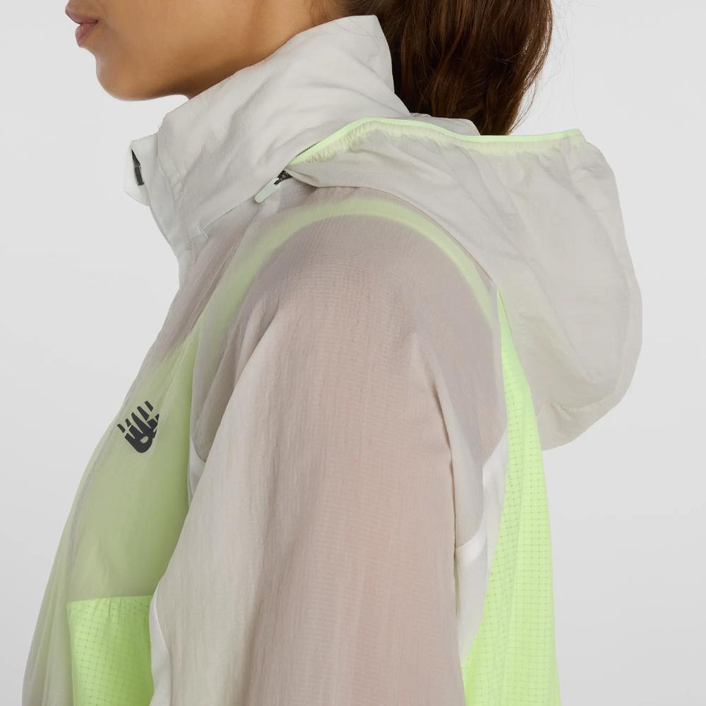 Dámská bunda New Balance WJ61J326AFG - biele