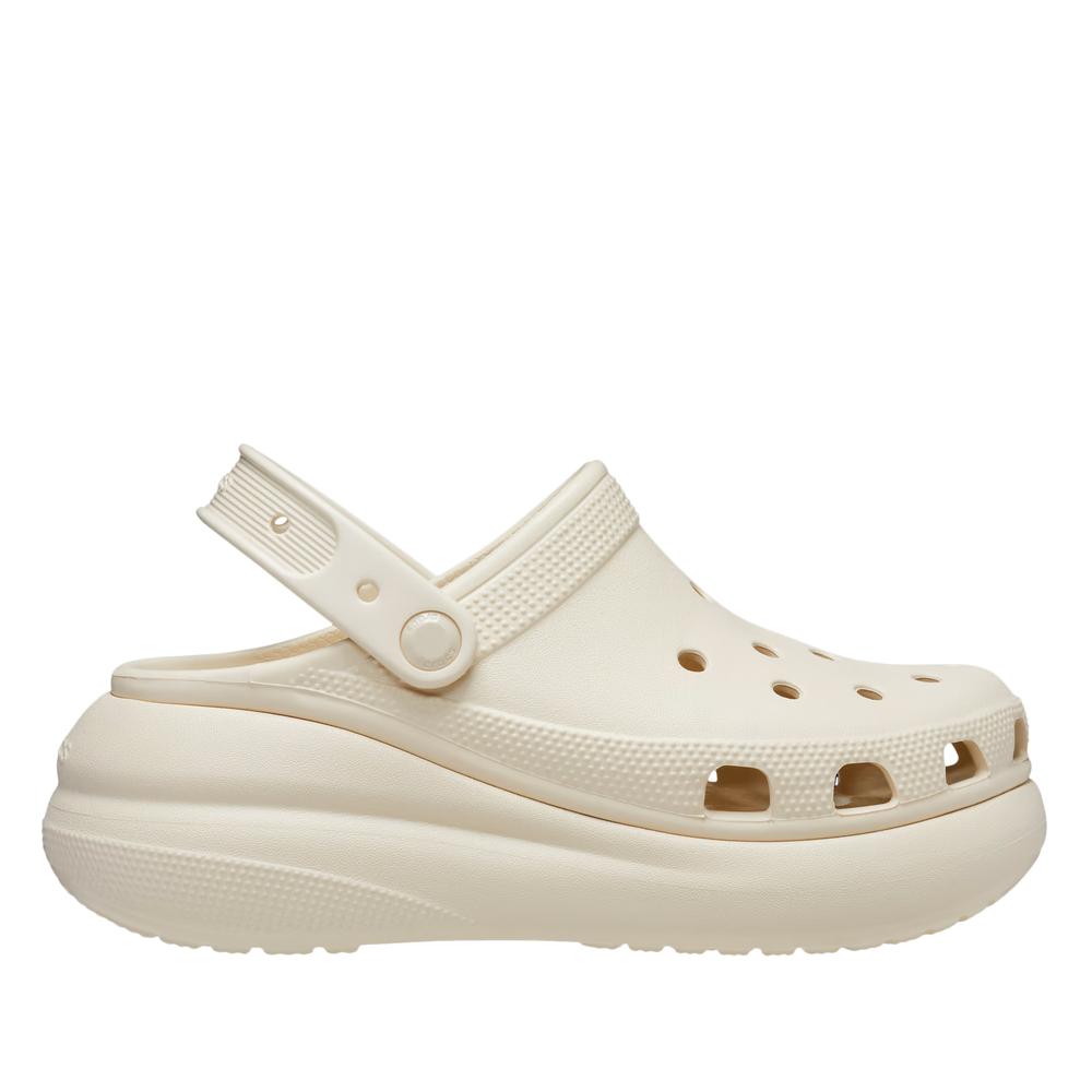 Klapky Crocs Classic Crush Clog 207521-2Y2 - krémové