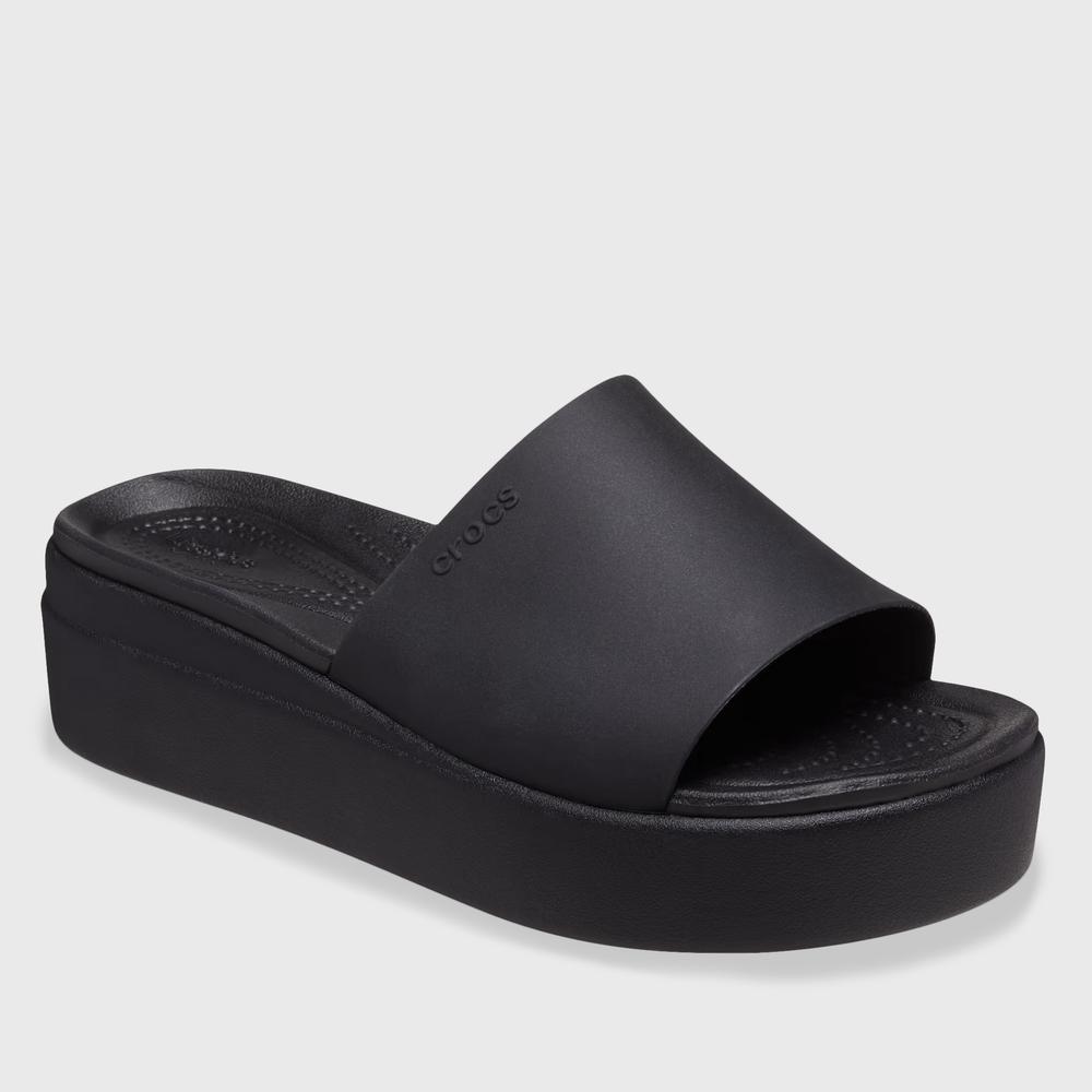 Klapky Crocs Brooklyn Slide 208728-001 - čierne