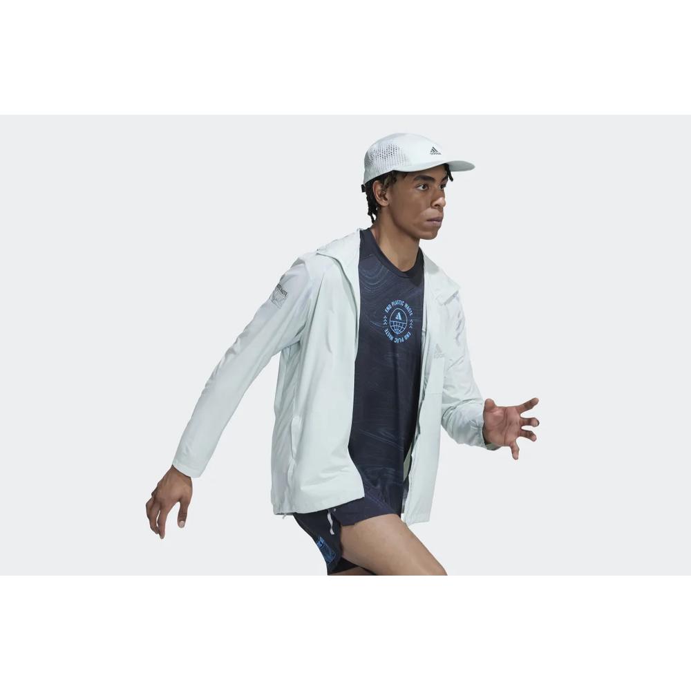 Bunda adidas Marathon Jacket For The Oceans HF8760 - zelené