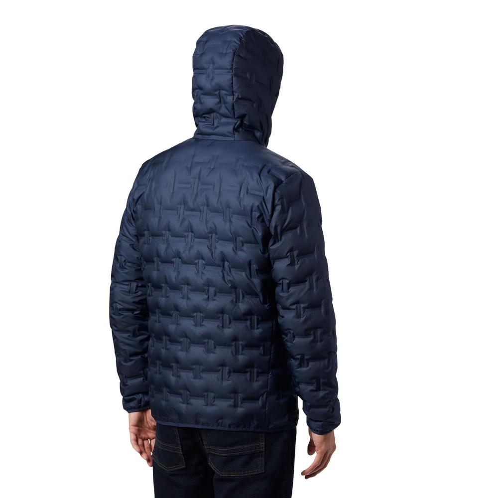 Bunda Columbia Delta Ridge Down Hooded 1875892464 - tmavomodré