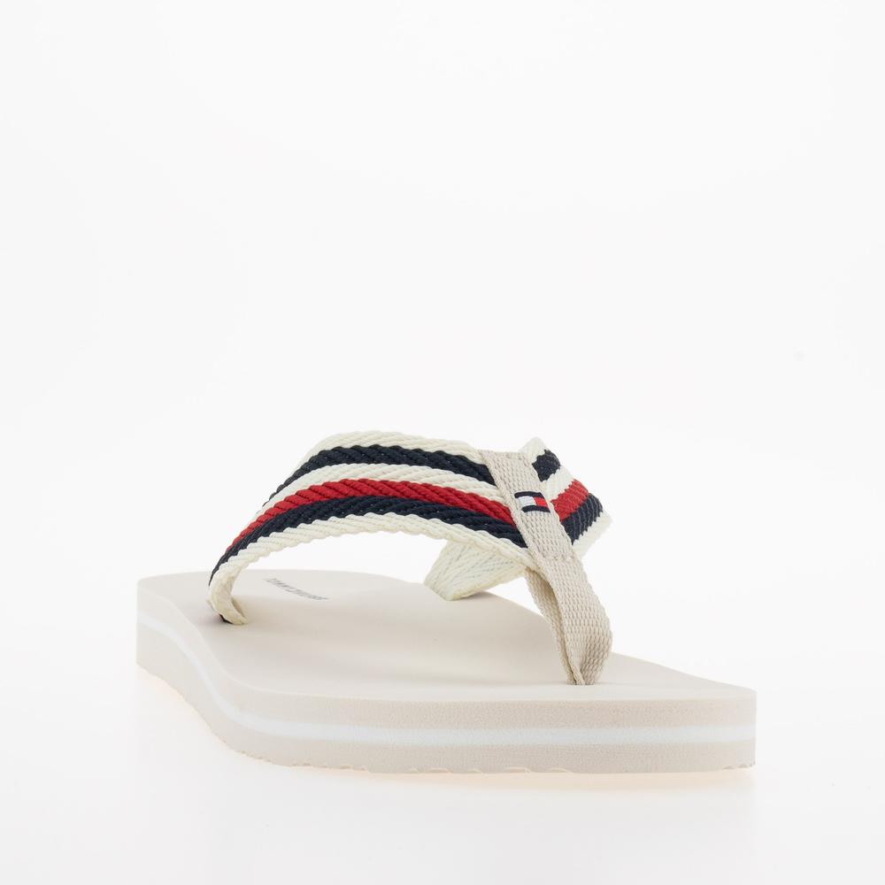 Žabky Tommy Hilfiger Essential Comfort FW0FW07147-AF4 - béžové
