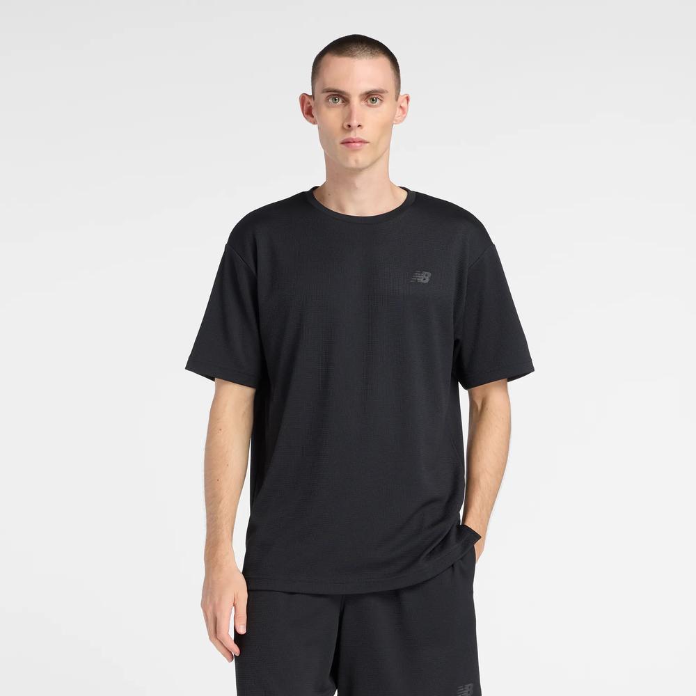 Pánske tričko New Balance MT6100FRBK - čierne