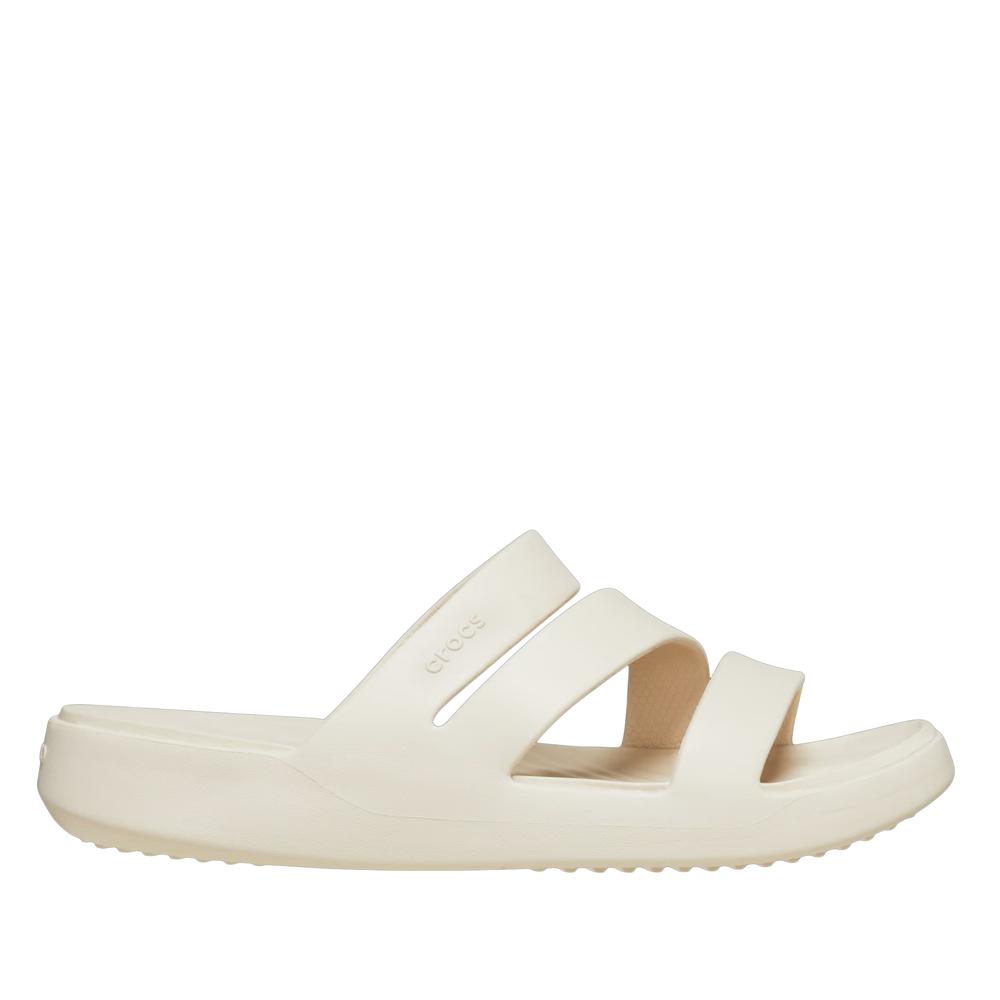 Klapky dámske Crocs Getaway Strappy 209587-160 - biele