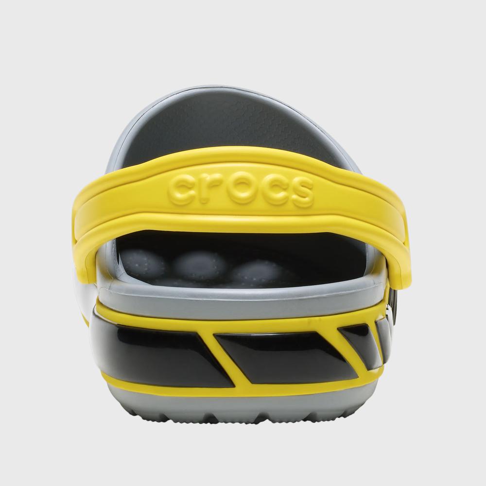 Klapky Crocs Bayaband Racer Band Clog 211182-007 - šedý