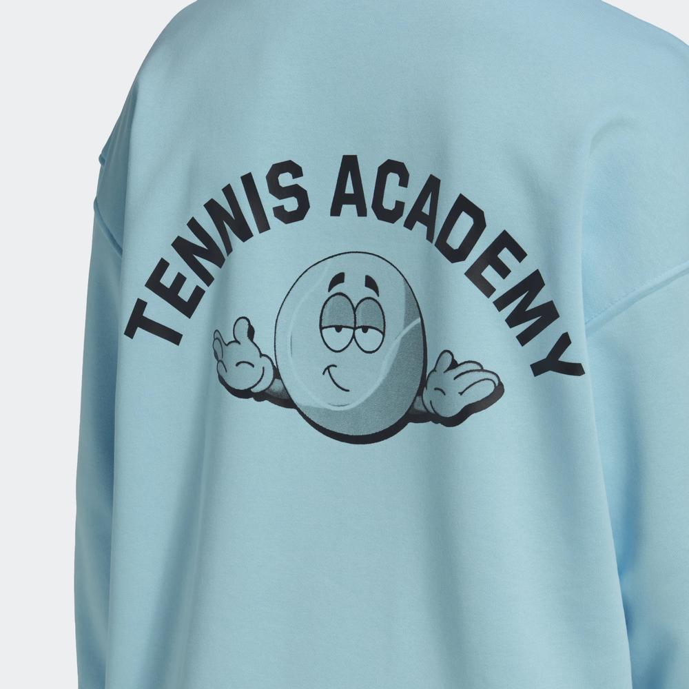 Blúza adidas Clubhouse Tennis Hoodie HK6467 - modré