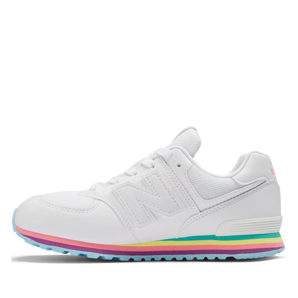 Topánky New Balance GC574KIJ - biele