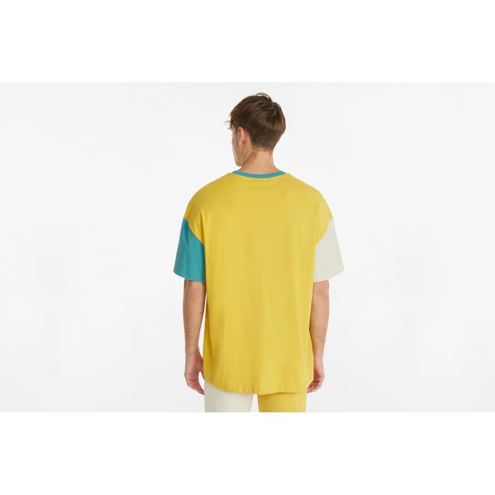 Tričko Puma Classics Block Boxy 534603-31 - viacfarebné
