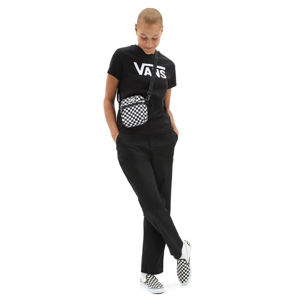 VANS T-SHIRT FLYING V CREW > VN0A3UP4BLK1