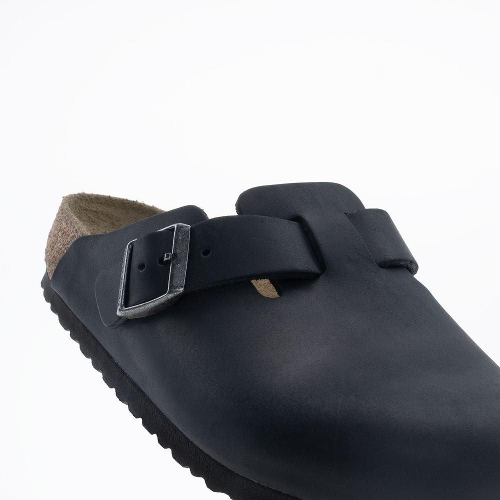 Klapky unisex Birkenstock Boston 59461 - čierne