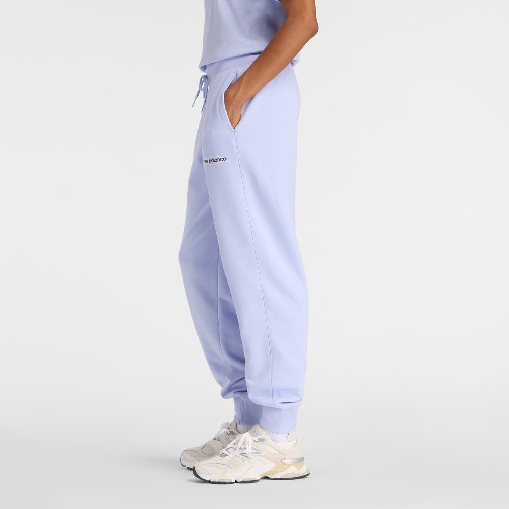 Dámská nohavice New Balance WB61D3EADYK - fialové