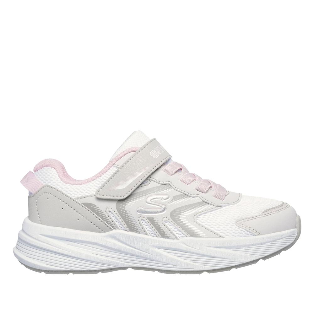 Detské topánky Skechers Microspec Tread 303642LNTLP - biele