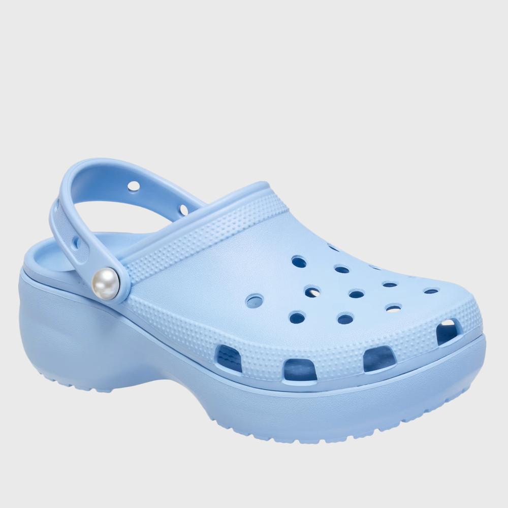 Klapky Crocs Classic Platform 211231-4NS - modré