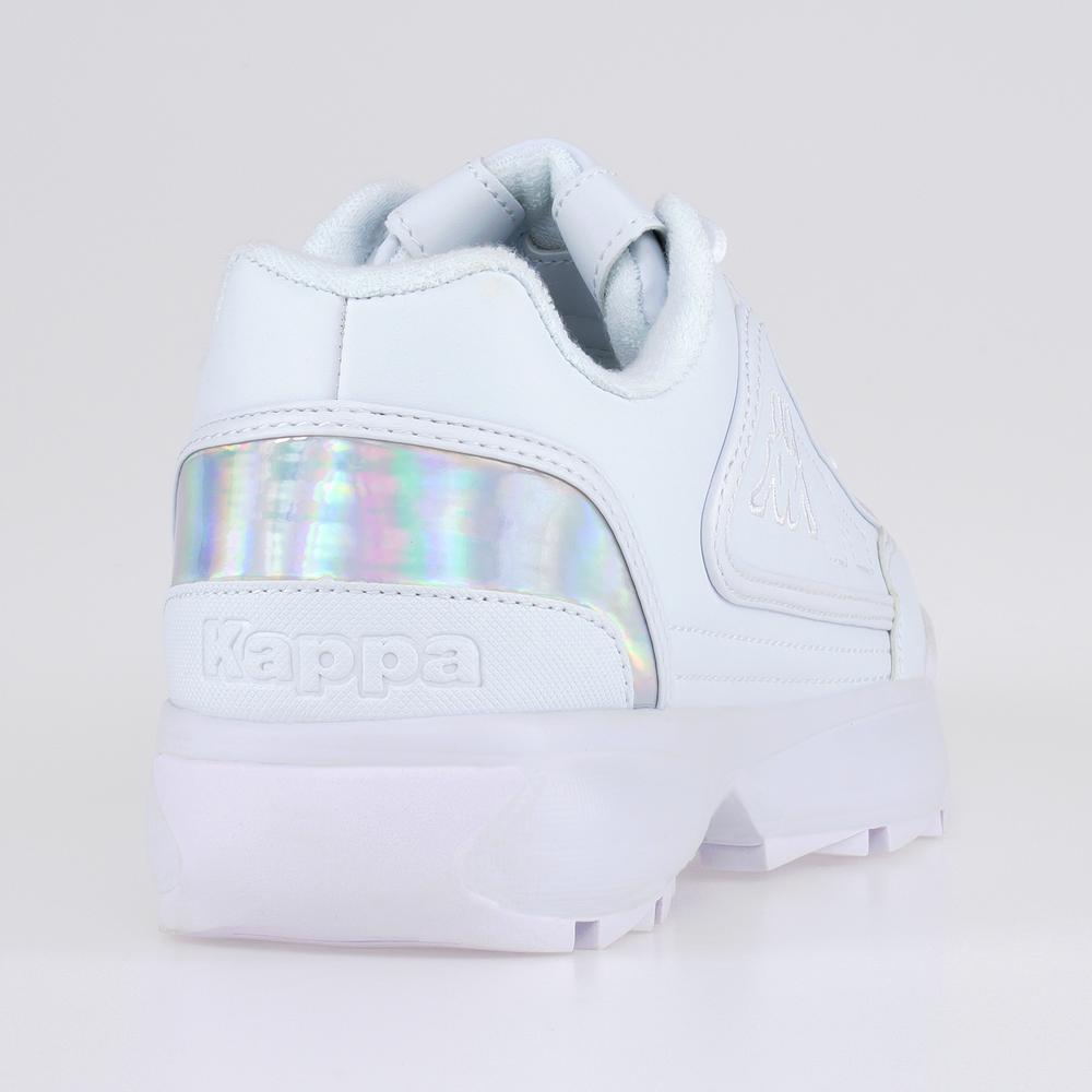 Topánky Kappa Rave GC 242681GC-1010 - biele
