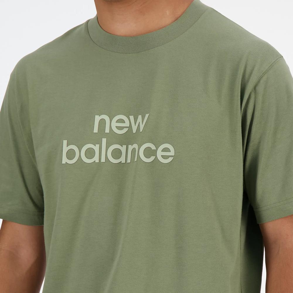 Pánske tričko New Balance MT41582DEK - zelené