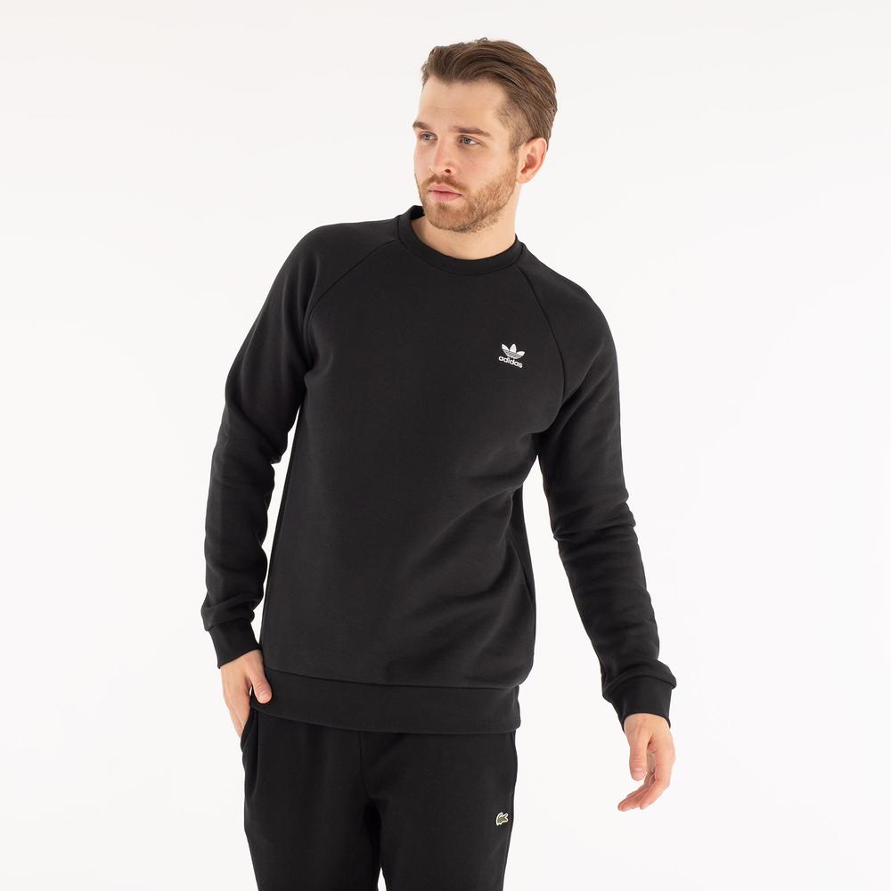 Blúza adidas Adicolor Essentials Trefoil Crewneck H34645 - čierne