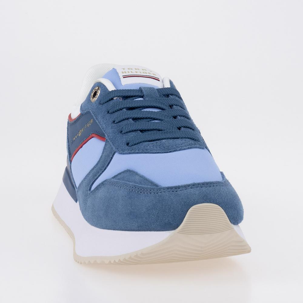 Topánky Tommy Hilfiger Elevated Feminine Runner FW0FW06949-DBX - modré