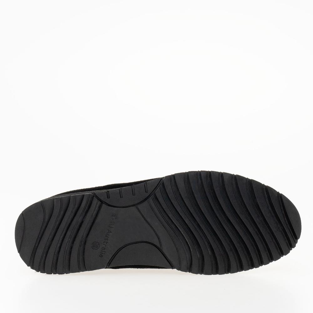 Topánky Emu Australia Beach Mini 2.0 Deluxe Wool Boot W13012BLAK - čierne