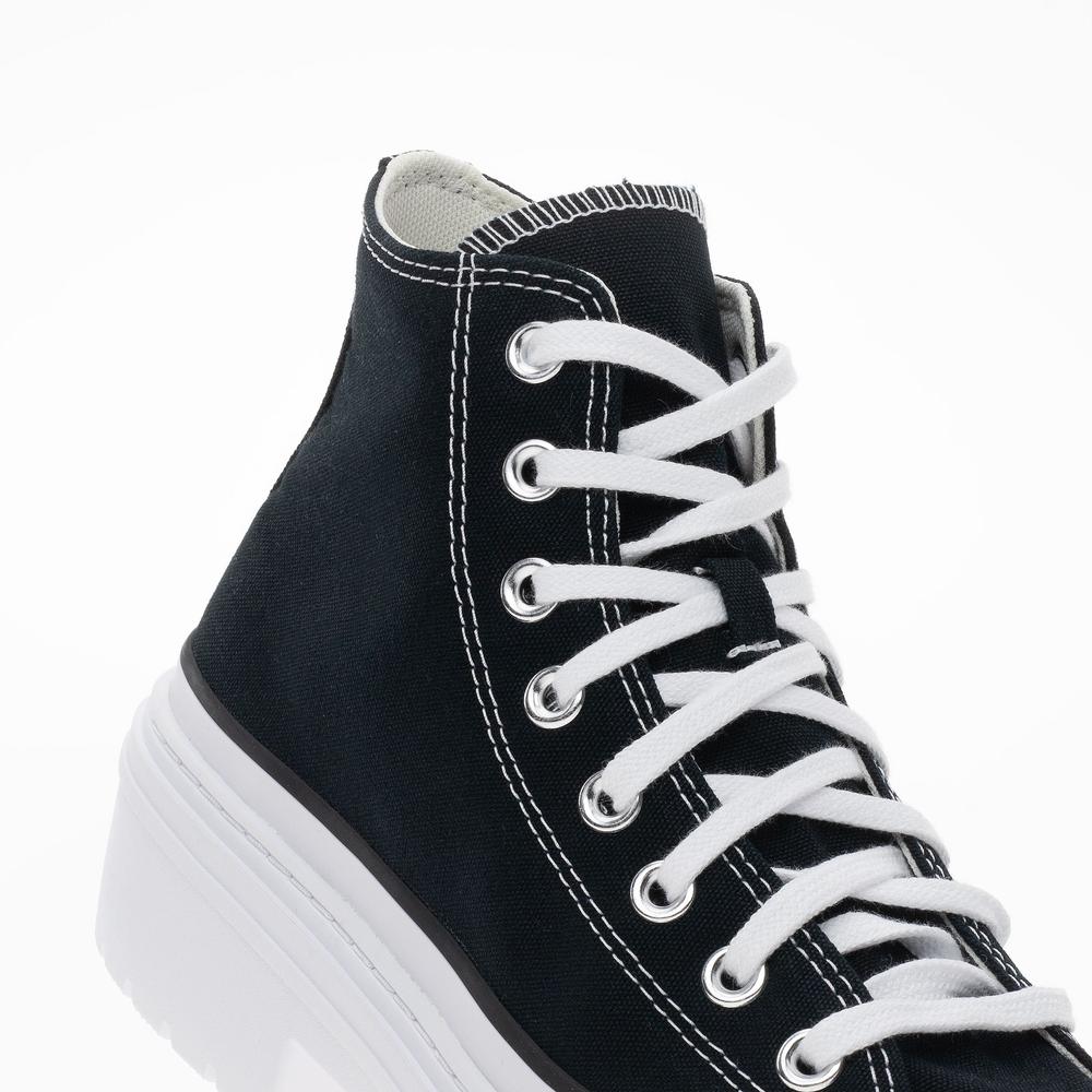 Topánky Converse Chuck Taylor All Star Lugged Heel Platform A08258C - čierne