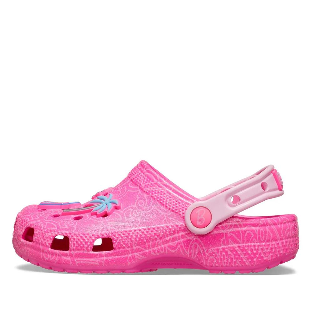Klapky Crocs Barbie Classic Clog 211406-90H - ružové