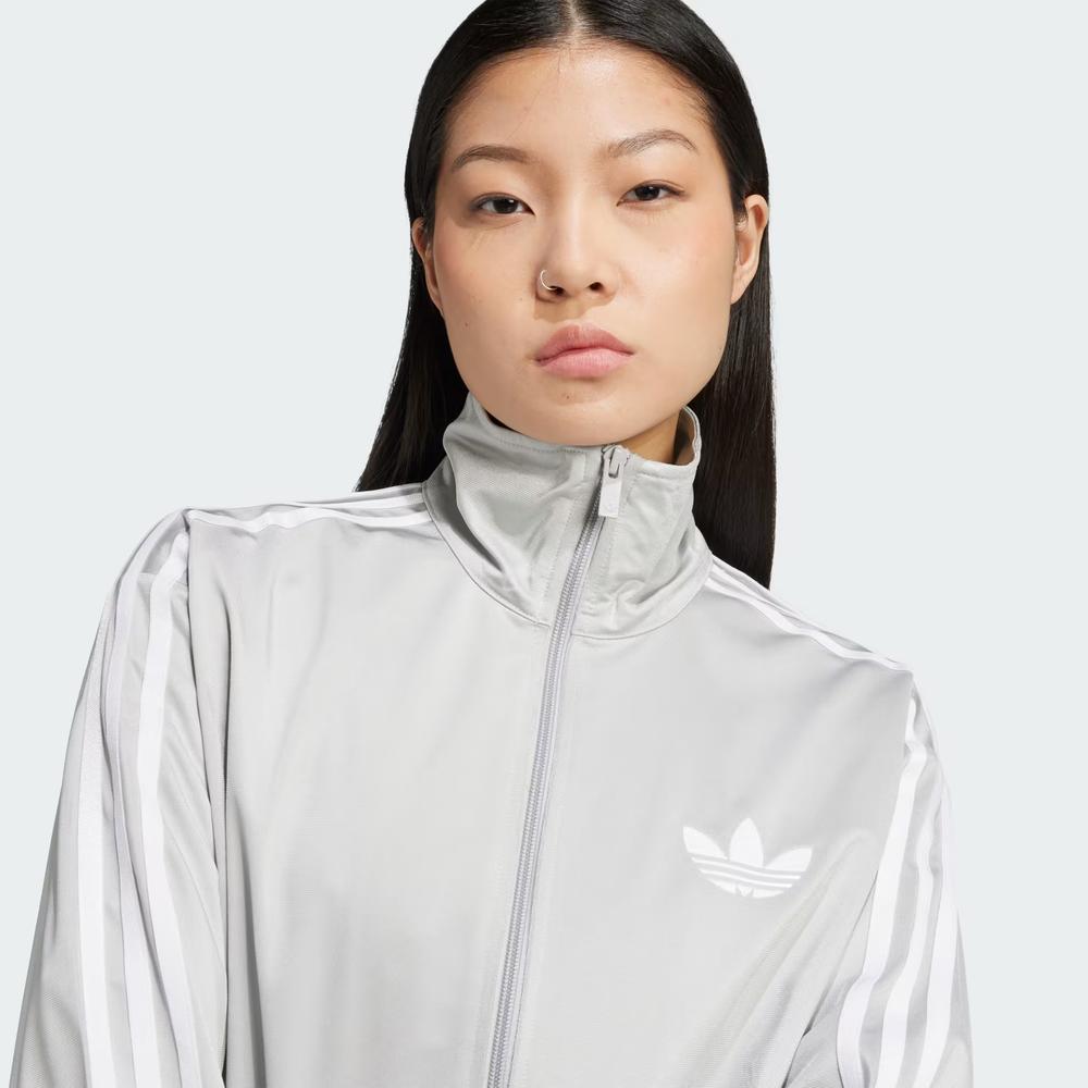 Blúza adidas Adicolor Classic Firebird Loose JC8254 - šedý