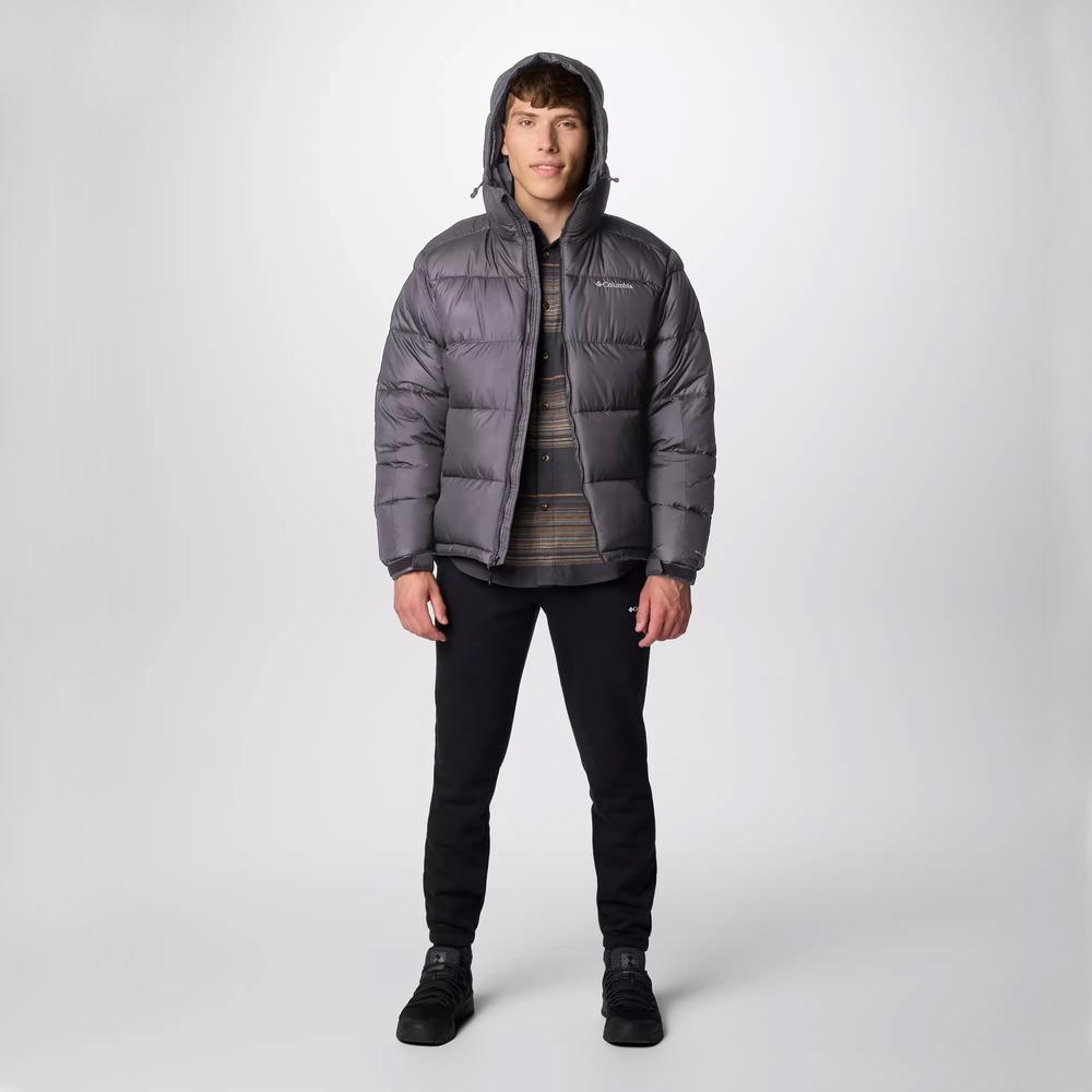 Mužský bunda Columbia Pike Lake II Hooded 2050931025 - šedý