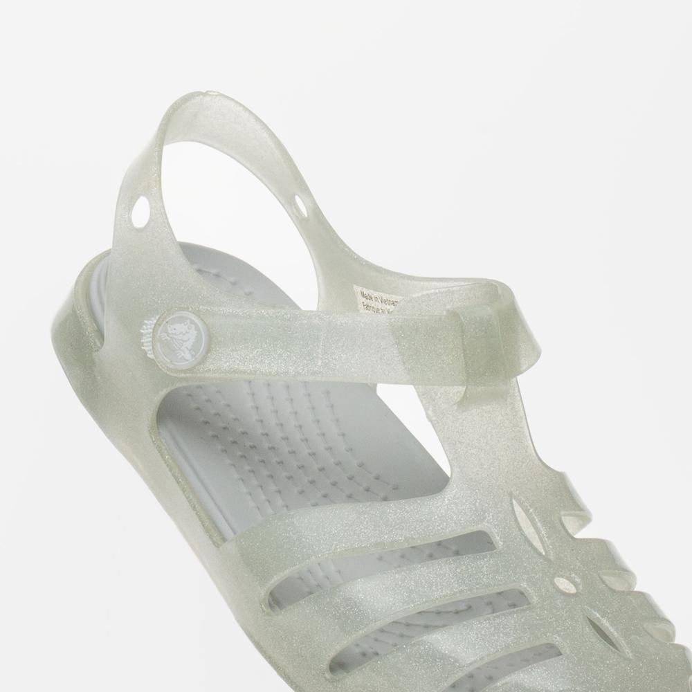Sandále Crocs Isabella Sandal 208444-0IC - šedý