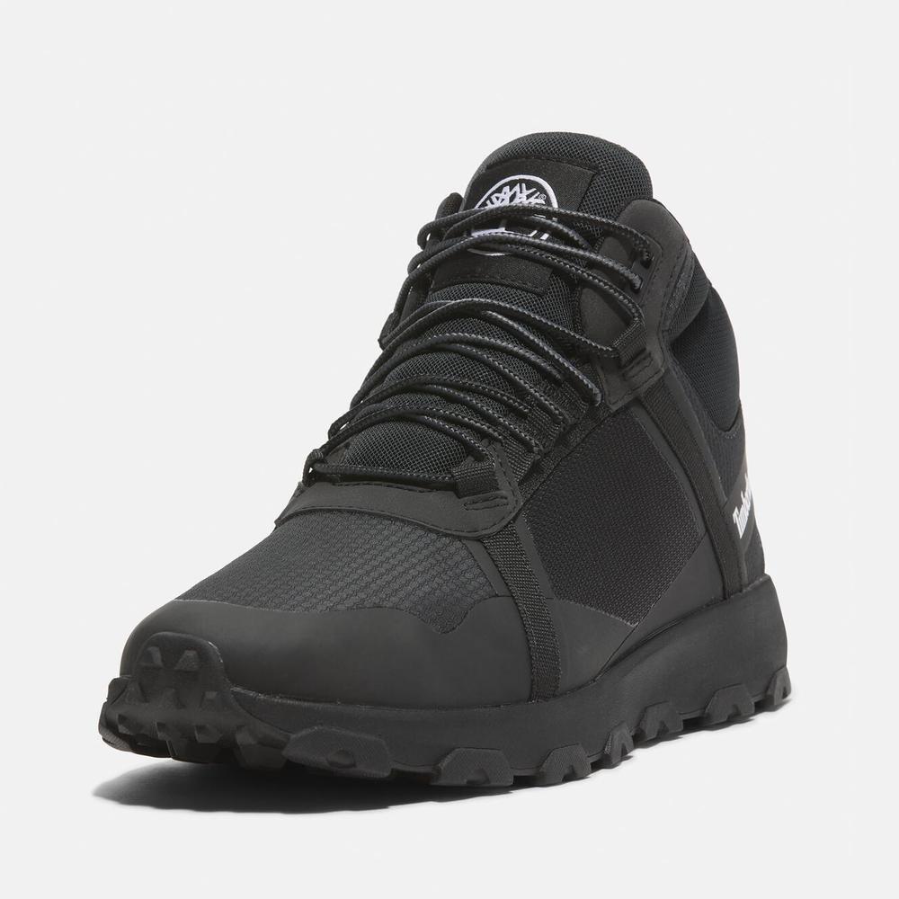 Topánky Timberland Winsor Trail Mid A41W7EK91 - čierne