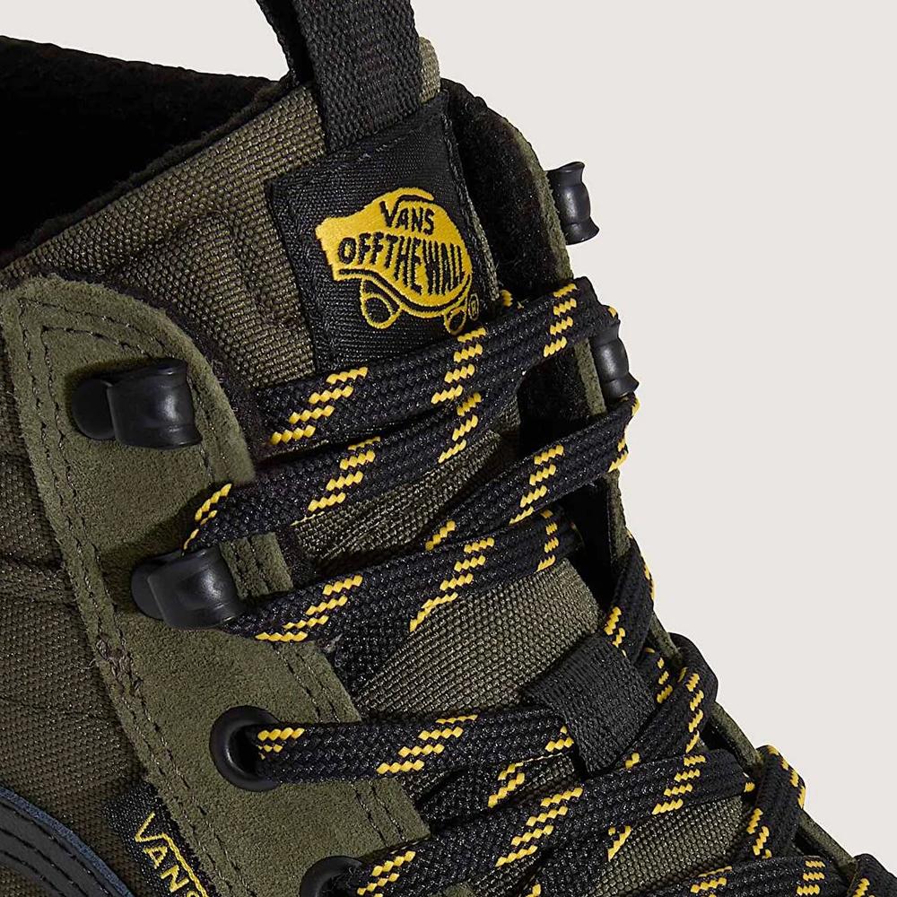 Dámske topánky Vans SK8-Hi Waterproof VN000DAQ2031 - zelené