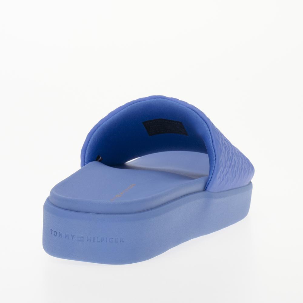 Klapky Tommy Hilfiger Monogram Pool FW0FW07855-C30 - modré