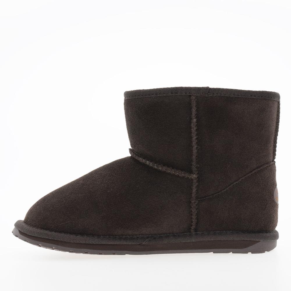 Detské topánky Emu Australia Wallaby Mini K10103CHOC - hnedé