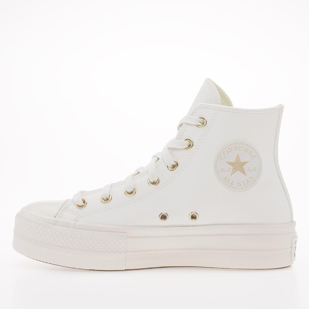 Topánky Converse Chuck Taylor All Star Lift Platform A03719C - biele