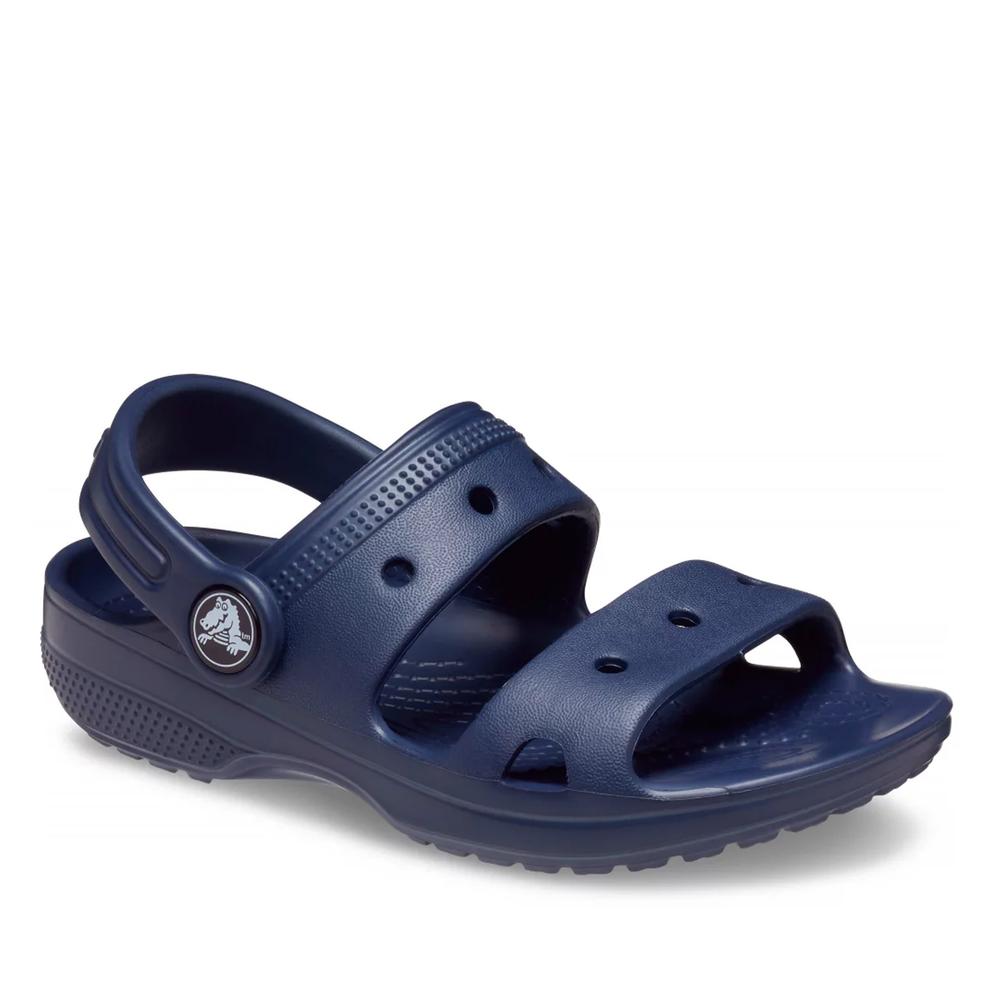 Sandále Crocs Toddler Classic Sandal 207537-410 - tmavomodré