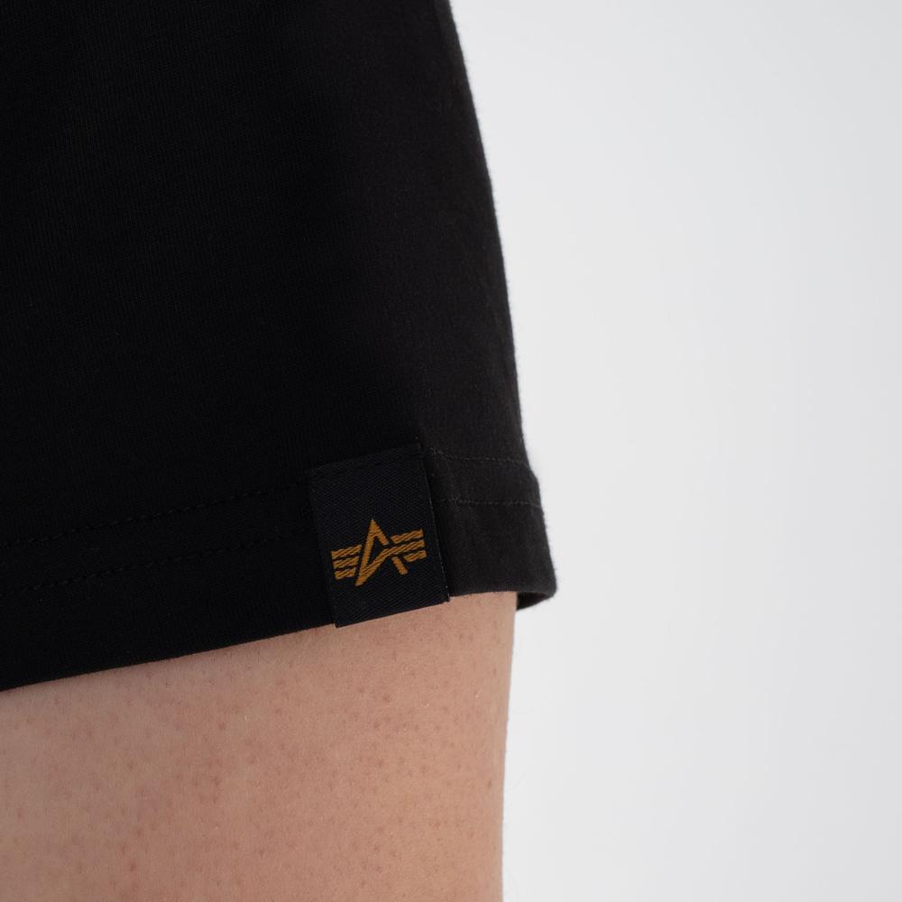 Tričko Alpha Industries Basic Carbon 100501CB515 - čierne